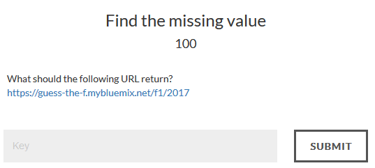Find the missing value
