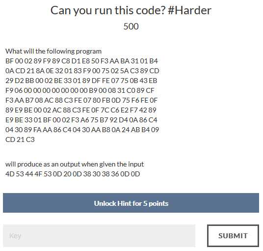 Can you run this code - Harder